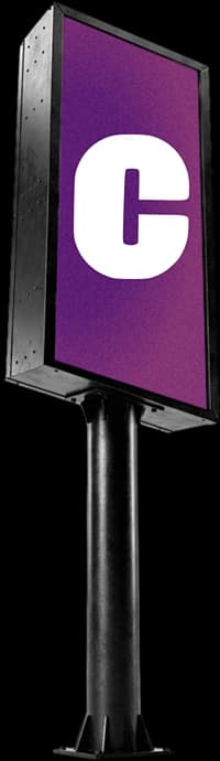 Painel digital da Croma Outdoor